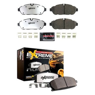PowerStop® - Z36 Extreme Truck and Tow Carbon-Fiber Ceramic Front and Rear Brake Pad Set