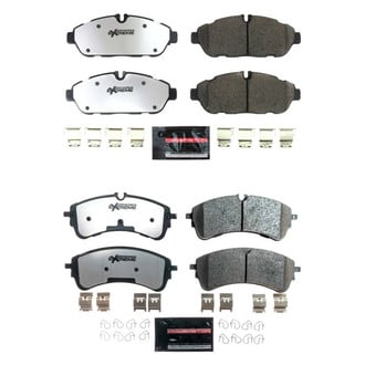 PowerStop® - Z36 Extreme Truck and Tow Carbon-Fiber Ceramic Front and Rear Brake Pad Set