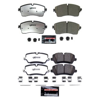 PowerStop® - Z36 Extreme Truck and Tow Carbon-Fiber Ceramic Front and Rear Brake Pad Set
