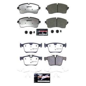 PowerStop® - Z36 Extreme Truck and Tow Carbon-Fiber Ceramic Front and Rear Brake Pad Set