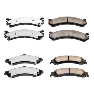 PowerStop® - Z36 Extreme Truck and Tow Carbon-Fiber Ceramic Front and Rear Brake Pad Set