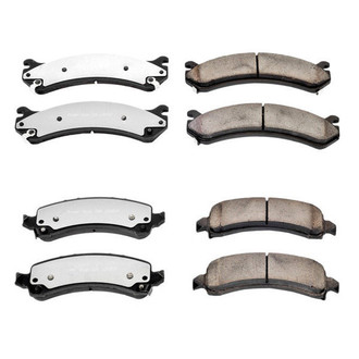 PowerStop® - Z36 Extreme Truck and Tow Carbon-Fiber Ceramic Front and Rear Brake Pad Set
