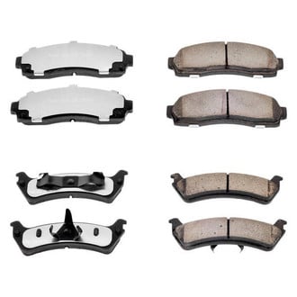 PowerStop® - Z36 Extreme Truck and Tow Carbon-Fiber Ceramic Front and Rear Brake Pad Set