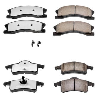 PowerStop® - Z36 Extreme Truck and Tow Carbon-Fiber Ceramic Front and Rear Brake Pad Set