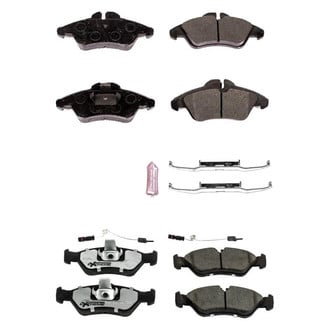 PowerStop® - Z36 Extreme Truck and Tow Carbon-Fiber Ceramic Front and Rear Brake Pad Set