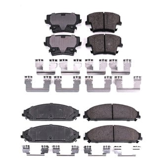PowerStop® - Z17 Evolution Plus™ Ceramic Front and Rear Disc Brake Pad Set