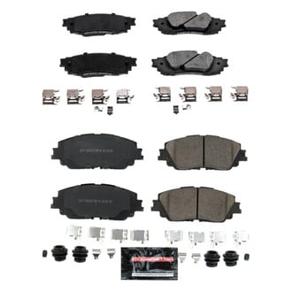 PowerStop® - Z23 Evolution Sport Performance Carbon-Fiber Ceramic Front and Rear Brake Pad Set