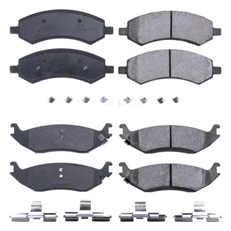 PowerStop® - Z17 Evolution Plus™ Ceramic Front and Rear Disc Brake Pad Set