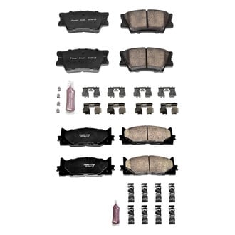 PowerStop® - Z23 Evolution Sport Performance Carbon-Fiber Ceramic Front and Rear Brake Pad Set