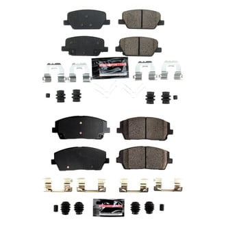 PowerStop® - Z23 Evolution Sport Performance Carbon-Fiber Ceramic Front and Rear Brake Pad Set