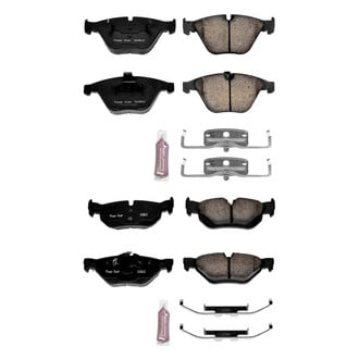 PowerStop® - Z23 Evolution Sport Performance Carbon-Fiber Ceramic Front and Rear Brake Pad Set