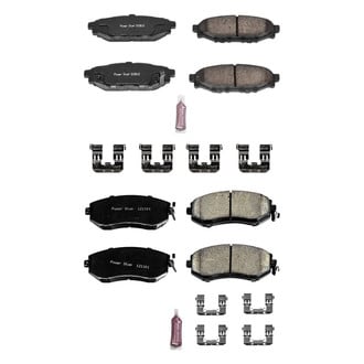 PowerStop® - Z23 Evolution Sport Performance Carbon-Fiber Ceramic Front and Rear Brake Pad Set