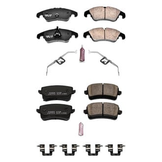PowerStop® - Z23 Evolution Sport Performance Carbon-Fiber Ceramic Front and Rear Brake Pad Set