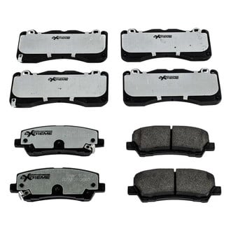 PowerStop® - Z26 Extreme Street Performance Carbon-Fiber Ceramic Front and Rear Brake Pad Set