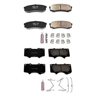 PowerStop® - Z23 Evolution Sport Performance Carbon-Fiber Ceramic Front and Rear Brake Pad Set