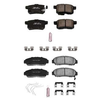PowerStop® - Z23 Evolution Sport Performance Carbon-Fiber Ceramic Front and Rear Brake Pad Set