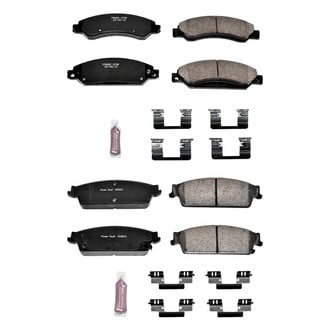 PowerStop® - Z23 Evolution Sport Performance Carbon-Fiber Ceramic Front and Rear Brake Pad Set