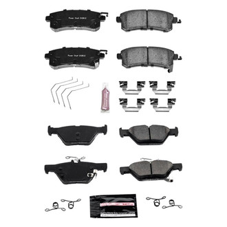 PowerStop® - Z23 Evolution Sport Performance Carbon-Fiber Ceramic Front and Rear Brake Pad Set
