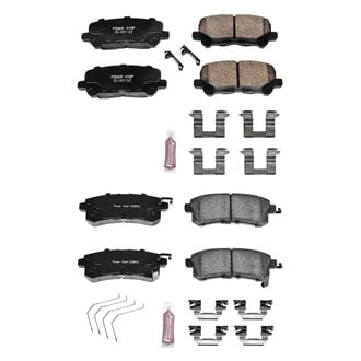 PowerStop® - Z23 Evolution Sport Performance Carbon-Fiber Ceramic Front and Rear Brake Pad Set