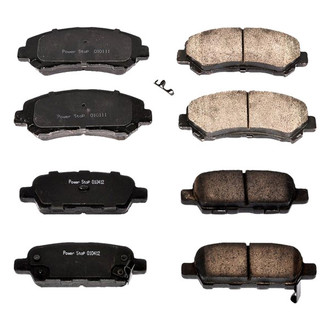 PowerStop® - Z16 Evolution Clean Ride Ceramic Front and Rear Disc Brake Pad Set