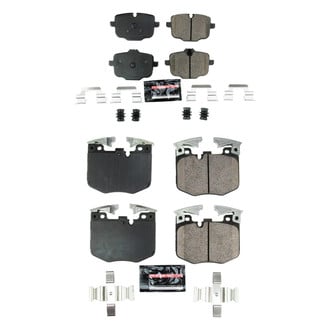 PowerStop® - Z23 Evolution Sport Performance Carbon-Fiber Ceramic Front and Rear Brake Pad Set