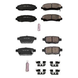PowerStop® - Z23 Evolution Sport Performance Carbon-Fiber Ceramic Front and Rear Brake Pad Set