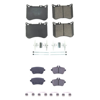 PowerStop® - Z17 Evolution Plus™ Ceramic Front and Rear Disc Brake Pad Set