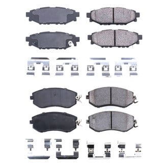 PowerStop® - Z17 Evolution Plus™ Ceramic Front and Rear Disc Brake Pad Set