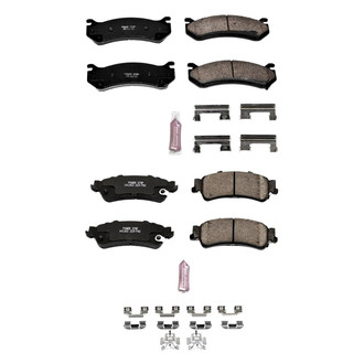 PowerStop® - Z23 Evolution Sport Performance Carbon-Fiber Ceramic Front and Rear Brake Pad Set