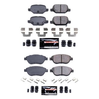 PowerStop® - Z23 Evolution Sport Performance Carbon-Fiber Ceramic Front and Rear Brake Pad Set