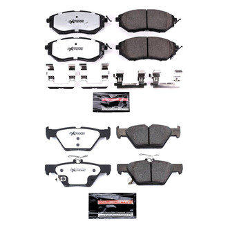 PowerStop® - Z26 Extreme Street Performance Carbon-Fiber Ceramic Disc Brake Pads