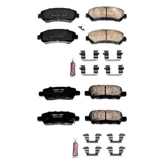 PowerStop® - Z23 Evolution Sport Performance Carbon-Fiber Ceramic Front and Rear Brake Pad Set