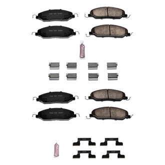 PowerStop® - Z23 Evolution Sport Performance Carbon-Fiber Ceramic Front and Rear Brake Pad Set