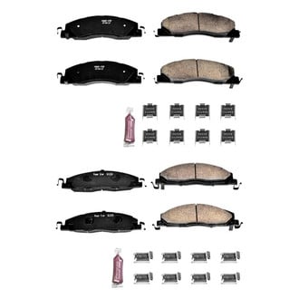 PowerStop® - Z23 Evolution Sport Performance Carbon-Fiber Ceramic Front and Rear Brake Pad Set