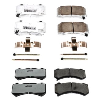 PowerStop® - Z26 Extreme Street Performance Carbon-Fiber Ceramic Front and Rear Brake Pad Set
