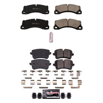 PowerStop® - Z23 Evolution Sport Performance Carbon-Fiber Ceramic Front and Rear Brake Pad Set