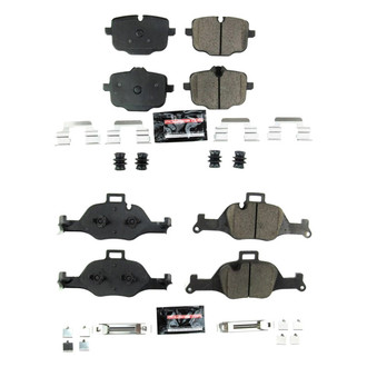 PowerStop® - Z23 Evolution Sport Performance Carbon-Fiber Ceramic Front and Rear Brake Pad Set