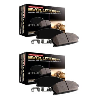 PowerStop® - Z17 Evolution Plus™ Ceramic Front and Rear Disc Brake Pad Set