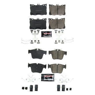 PowerStop® - Z23 Evolution Sport Performance Carbon-Fiber Ceramic Front and Rear Brake Pad Set