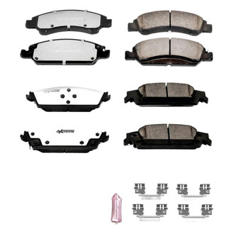 PowerStop® - Z36 Extreme Truck and Tow Carbon-Fiber Ceramic Disc Brake Pads