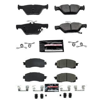 PowerStop® - Z23 Evolution Sport Performance Carbon-Fiber Ceramic Front and Rear Brake Pad Set