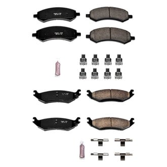 PowerStop® - Z23 Evolution Sport Performance Carbon-Fiber Ceramic Front and Rear Brake Pad Set