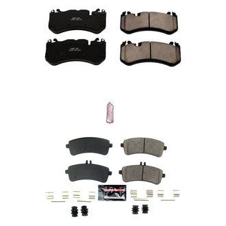 PowerStop® - Z23 Evolution Sport Performance Carbon-Fiber Ceramic Front and Rear Brake Pad Set