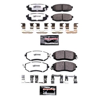 PowerStop® - Z26 Extreme Street Performance Carbon-Fiber Ceramic Brake Pads