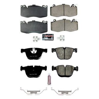 PowerStop® - Z23 Evolution Sport Performance Carbon-Fiber Ceramic Front and Rear Brake Pad Set