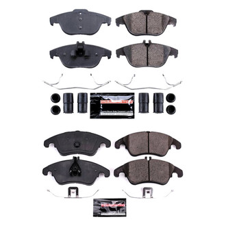 PowerStop® - Z23 Evolution Sport Performance Carbon-Fiber Ceramic Front and Rear Brake Pad Set
