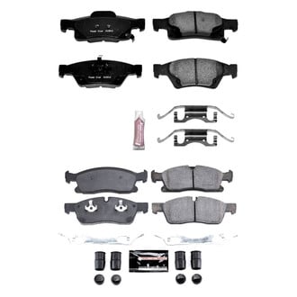 PowerStop® - Z23 Evolution Sport Performance Carbon-Fiber Ceramic Front and Rear Brake Pad Set