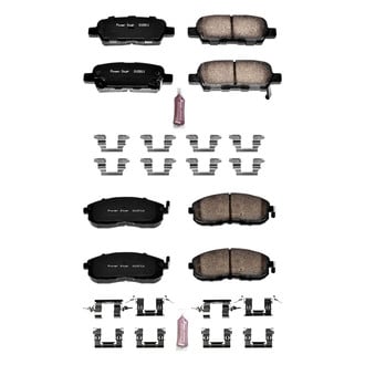 PowerStop® - Z23 Evolution Sport Performance Carbon-Fiber Ceramic Front and Rear Brake Pad Set