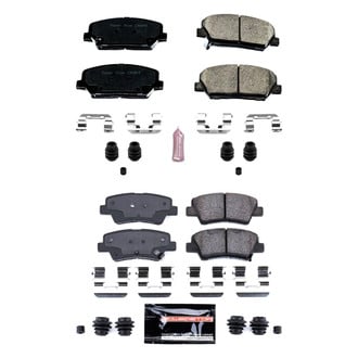 PowerStop® - Z23 Evolution Sport Performance Carbon-Fiber Ceramic Front and Rear Brake Pad Set