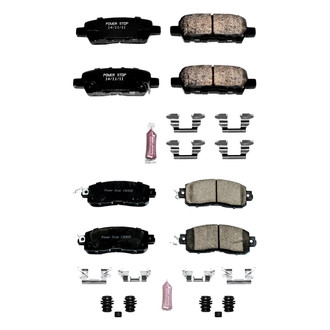 PowerStop® - Z23 Evolution Sport Performance Carbon-Fiber Ceramic Front and Rear Brake Pad Set